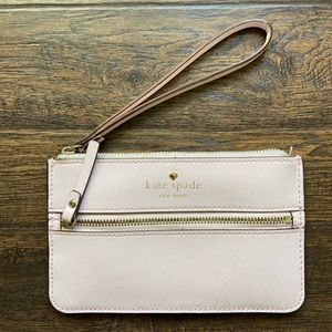 Kate Spade Light Pink Small Wristlet